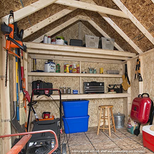 Handy Home Products 19644-7 Tribeca 10X12 Do-It Yourself Wooden Storage Shed thumb #3