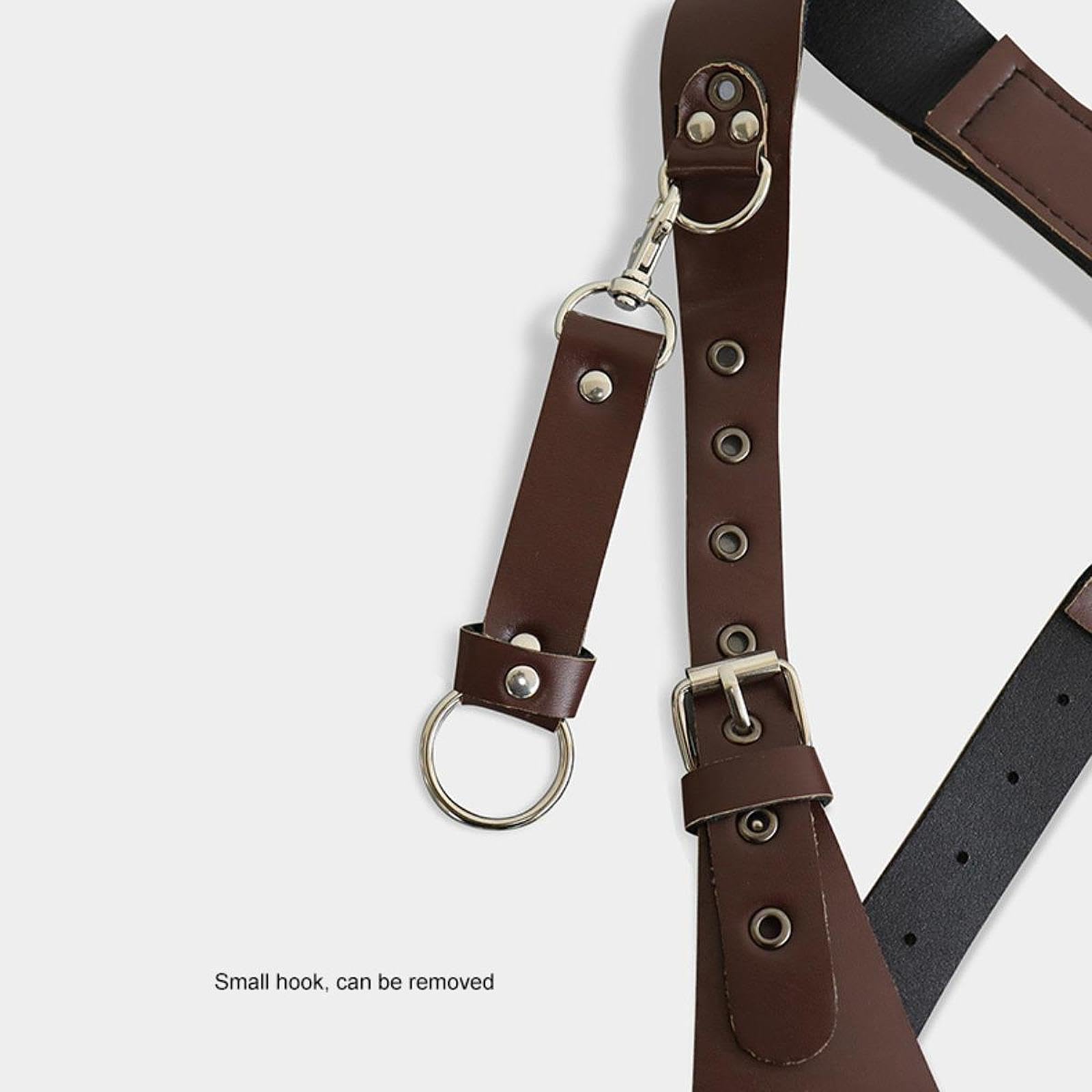 Medieval Leder Fanny Pack Gürteltasche für Männer, Outdoor Holster Pouch Taschen Handytasche Unterarm Umhängetasche Crossbody Geldgürtel Nordic Retro für Reisen Camping Wandern, Style b