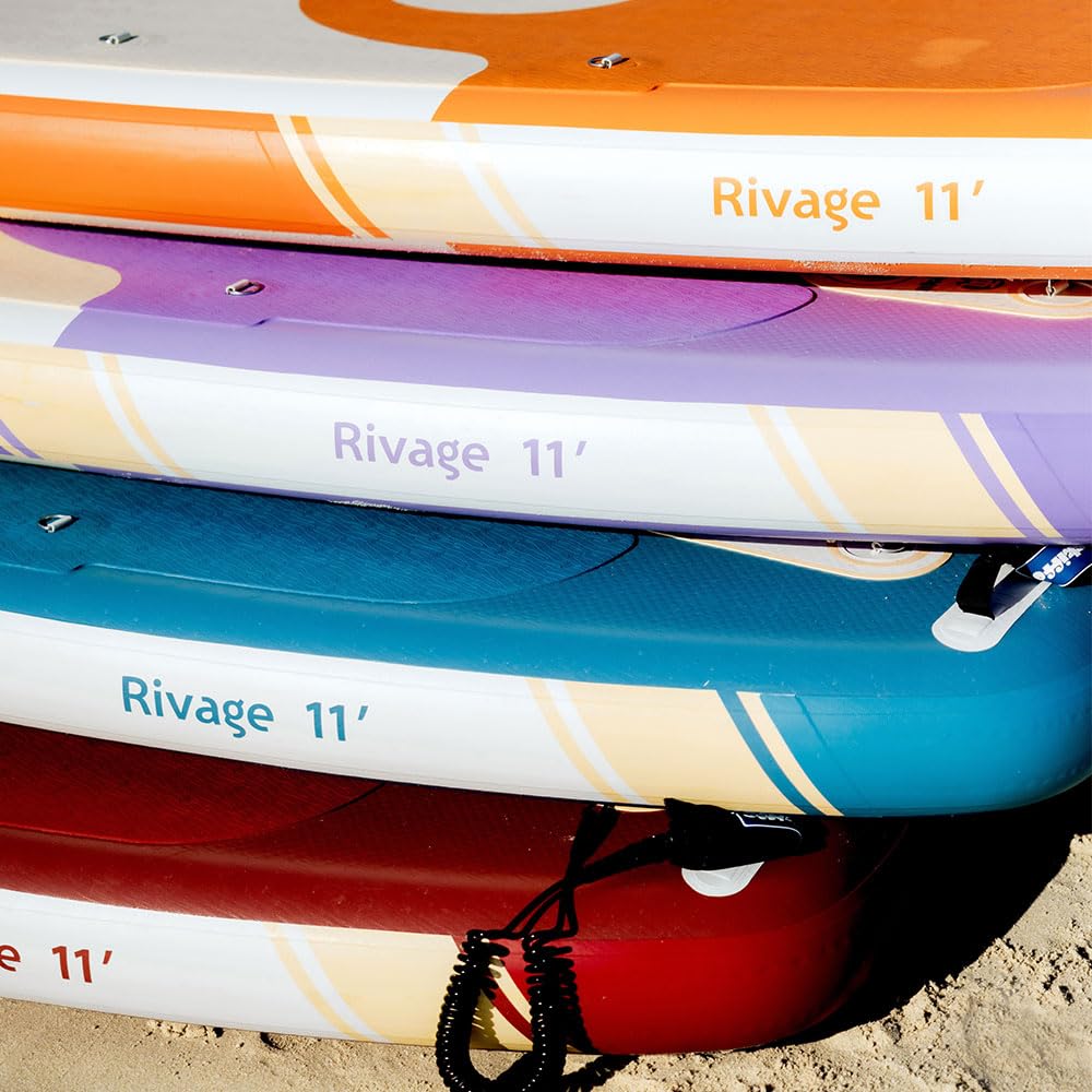 Skiffo Rivage Lagoon 11' – Sup Inflable 2 en 1 Kayak Completo – 335 x 86 x 15 cm – MAX 160 kg – Estable y versátil – Diseño único