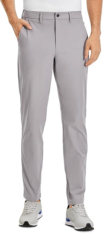 CRZ YOGA Heren All Day Comfy Golfbroek - 32 Snel Drogende Lichtgewicht Werk Casual Broek Met Zakken Inktgrijs 36W CRZ YOGA Heren All Day Comfy Golfbroek - 32 Snel Drogende Lichtgewicht Werk Casual Broek Met Zakken Inktgrijs 36W