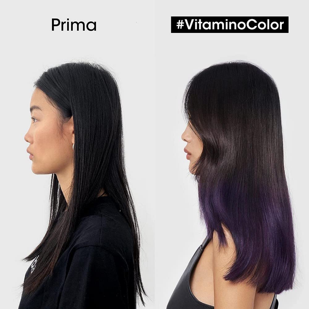 L'Oréal Professionnel Paris | KIT Shampoo Vitamino Color 300 ml + Balsamo 300 ml + Spray Multiuso 190 ml | Routine Anti-Sbiadimento per Capelli Colorati