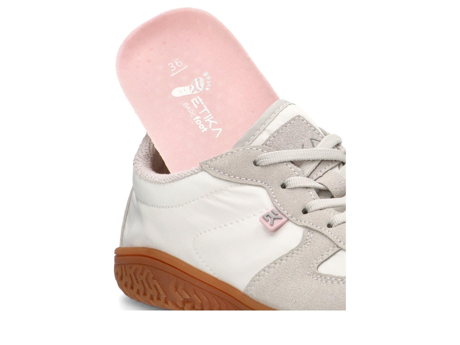 Etika Zapatillas Deportivas Respetuosas para Mujer, Diseño Minimalista Combinado con Puntera Ancha y Suela Zero Drop, 50230