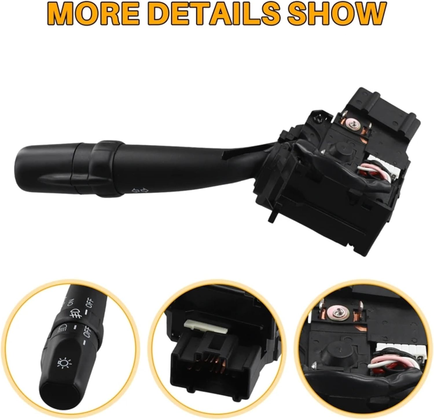 Car Steering Column Switch for Toyota for Sequoia 2001 2002 2003 2004 2005 2006 2007 84140-14120 Car Indicator Stalk Switch Headlight Fog Light Turn Signal Switch Steering Column Indicator