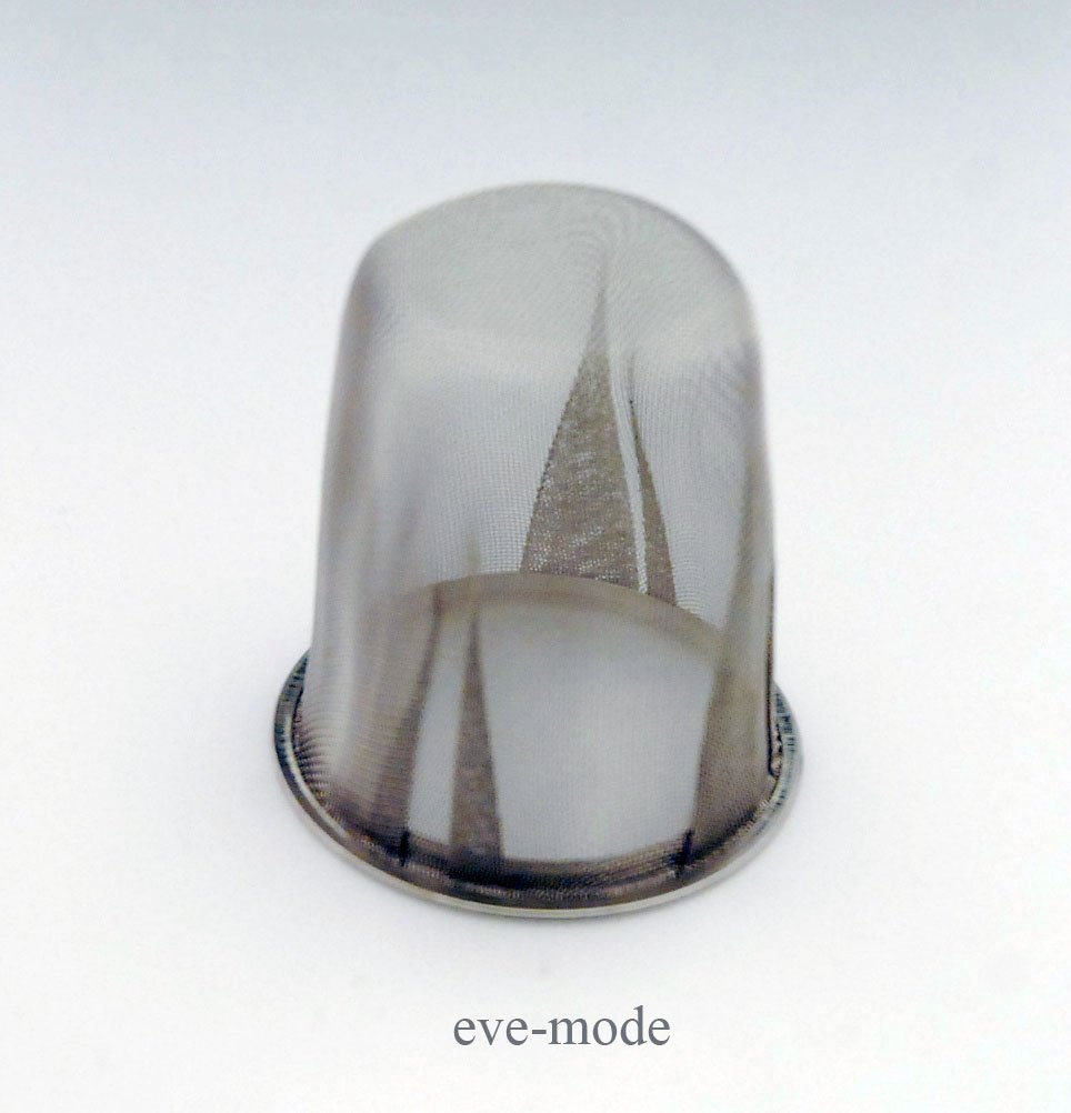eve-mode 18-8 Stainless Steel Tea Strainer, 53-65, Size 2.1 inches (53 mm), Depth 2.6 inches (65 mm)