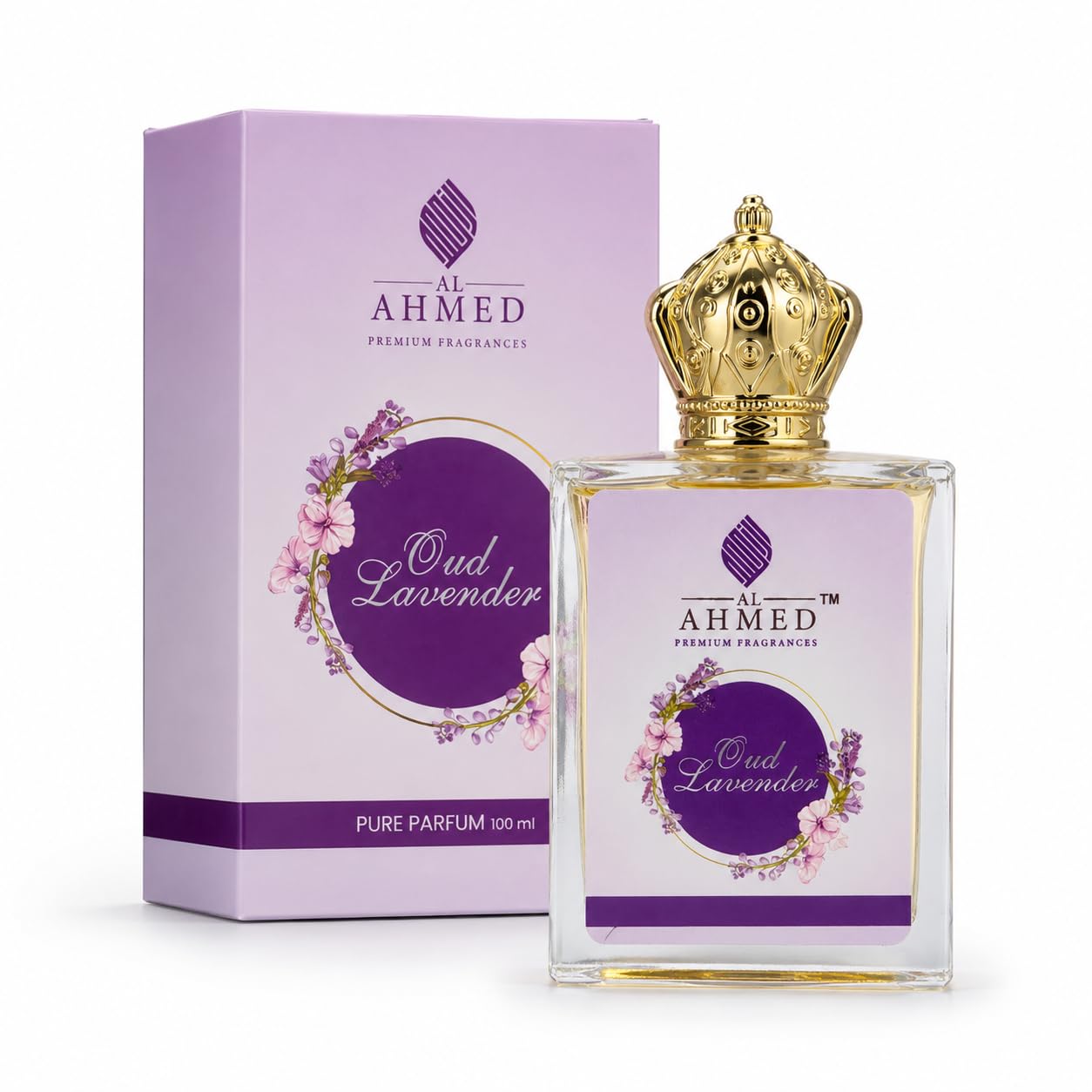 Oud Lavender Eau De Parfum 100ml | Long Lasting Luxury Perfume for Men & Women | Premium Woody Aromatic Fragrance-image-31