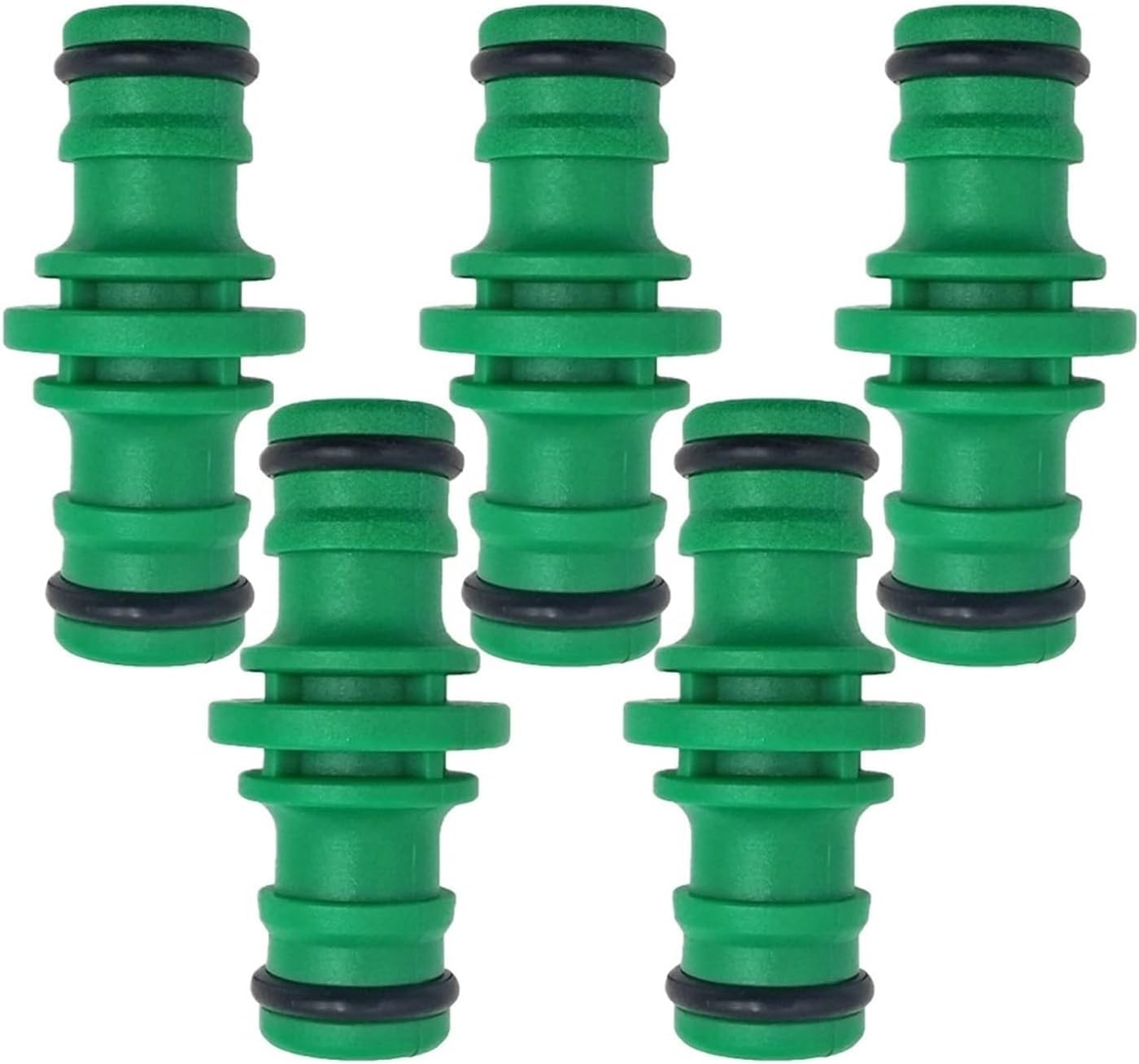 Wkhphmbeq A-5Pcs 5Pcs 1/2" Garden Hose Connector Repair Coupling For Drip Irrigation System(A-5Pcs)