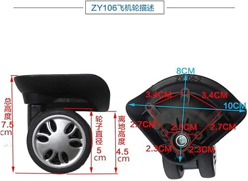 Miniatura 2 de Liaozy888 W155 - Juego de reparación de ruedas de equipaje (Di Long)