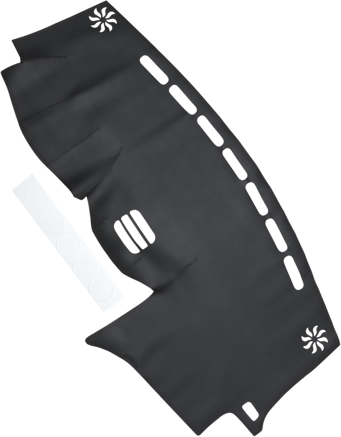 Dashboard Cover Dash Cover Mat Carpet for Lexus RX330 2004-2006 Black Faux Leather 1 Pc Anti-Slip Car Interior