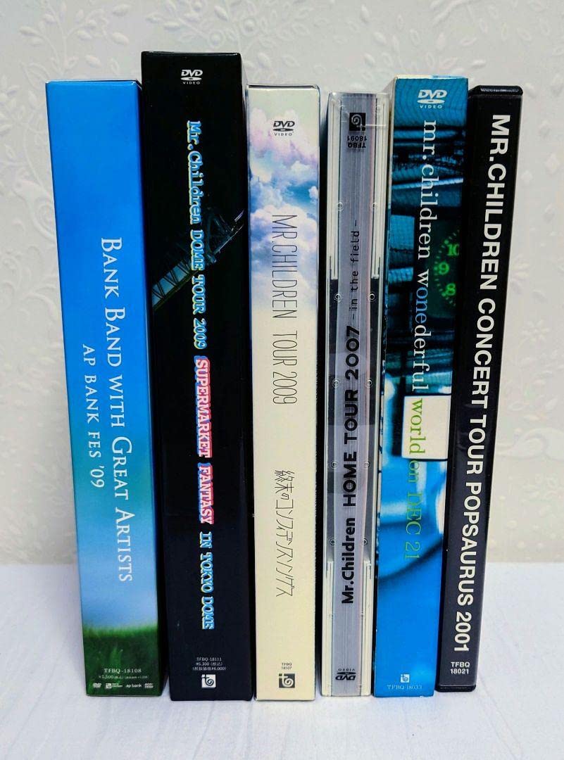 Amazon.co.jp: Mr.Children ミスチル ライブ コンサート DVD 6種類 