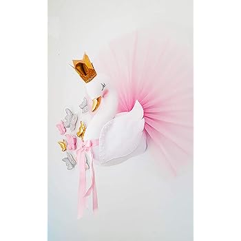 swan nursery decor