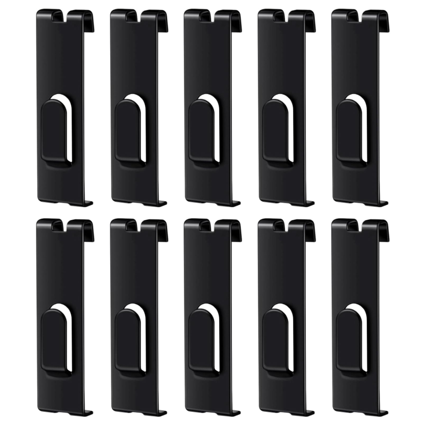 Yhplxyuus 10pcs Space Saving Grids Panel Hooks Iron Construction for Secure Wall Mounting Decorative Functional Use Wall Grids Hooks for Pictures