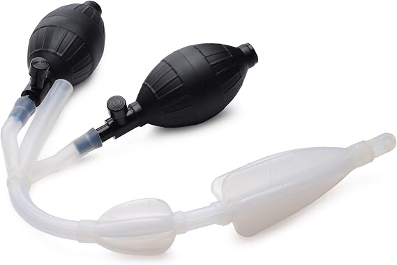 Cleanstream Style Inflatable Double Bulb Enema System, Clear, 1 Count