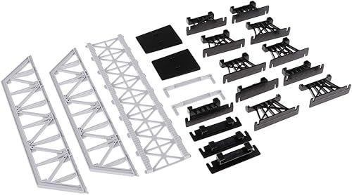 Miniatura 7 de Modelo de ferrocarriles y trenes HO Escala Puente Modelo Edificio Accesorio DIY