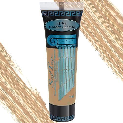 Miniatura 10 de SofTap Maquillaje permanente Sandy Beach PMU tinte de vino de puerto, vitíligo, camuflaje de cicatrices, piel ligera media y oscura, Fitzpatrick 1,