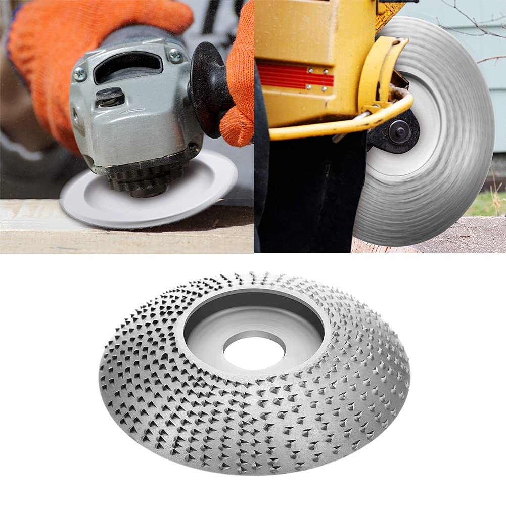 Disco de Copa de Diamante, Disco de Pulido de Madera con Diamante, Disco de Pulido de carburo de tungsteno, Disco de Modelado, Disco abrasivo for Tallado en ángulo, Pulido y Modelado.