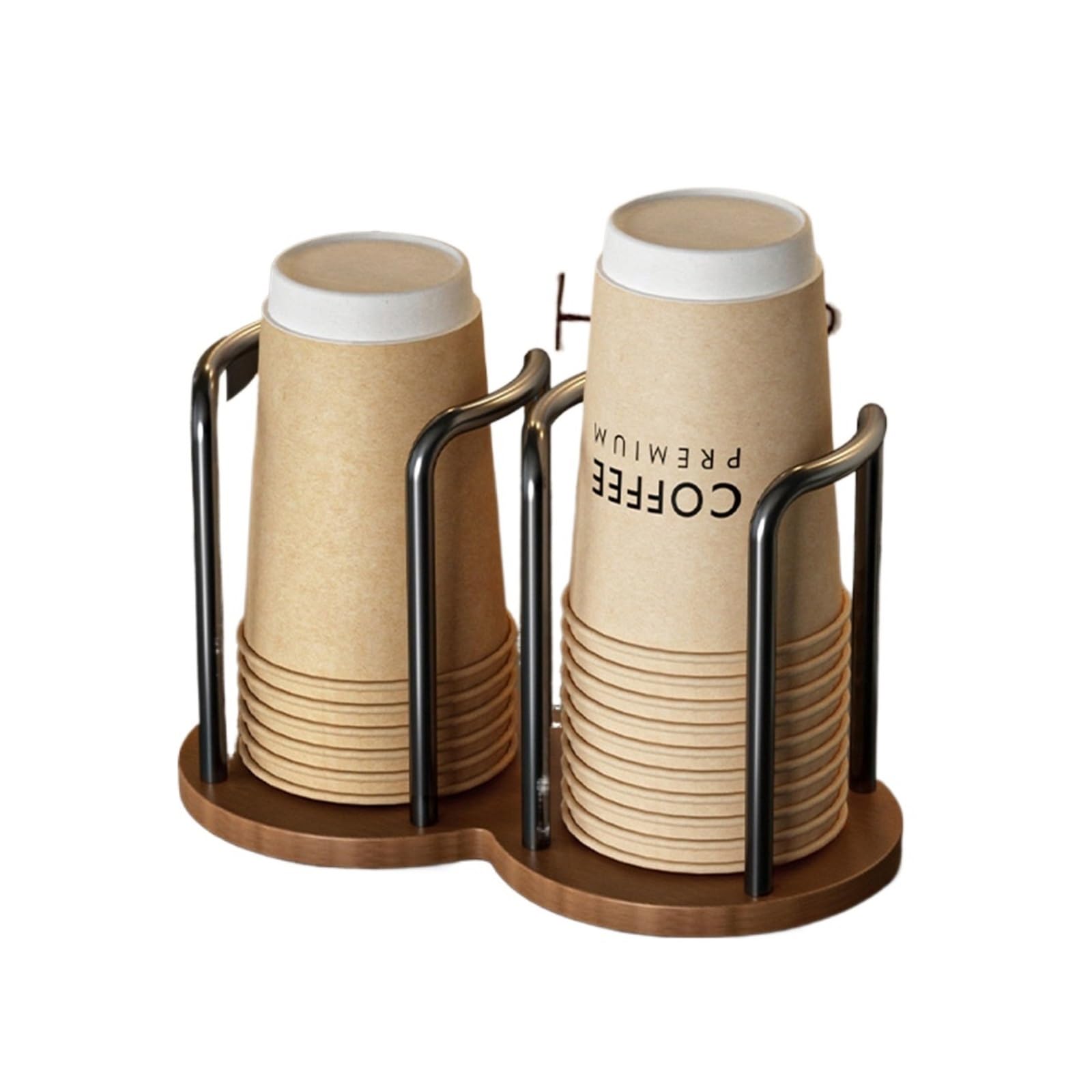 Portavasos De Madera Para Vaso De Papel
