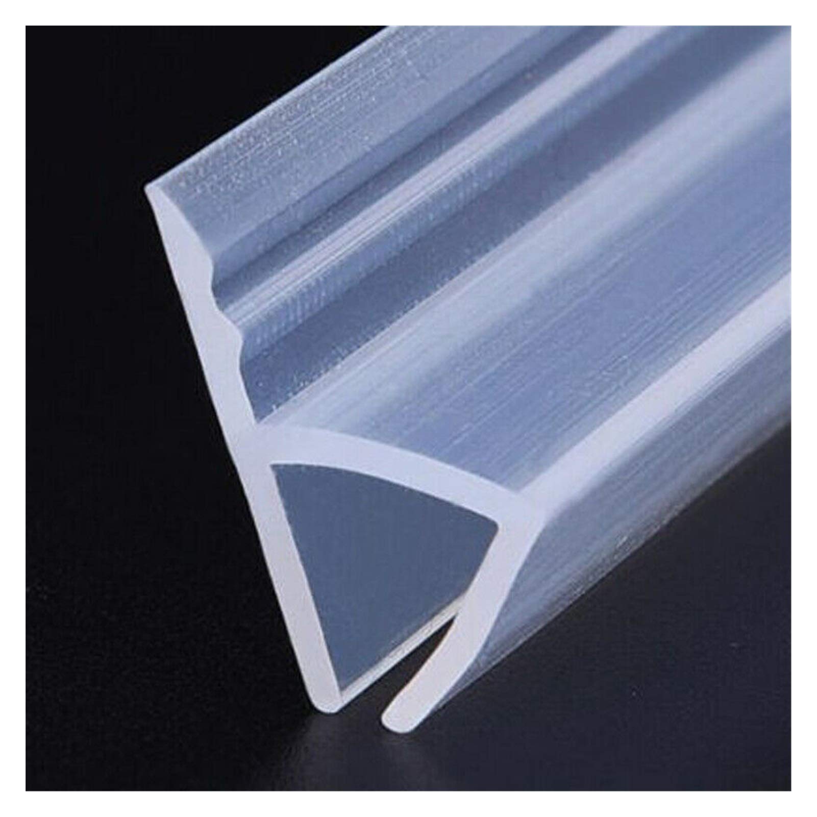 2M H-Profil Silikon Dichtung Für Duschtüren - Wasserdicht & Flexibel
