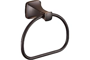 Bronze Towel Holder, Oil Rubbed Bathroom Towel Ring