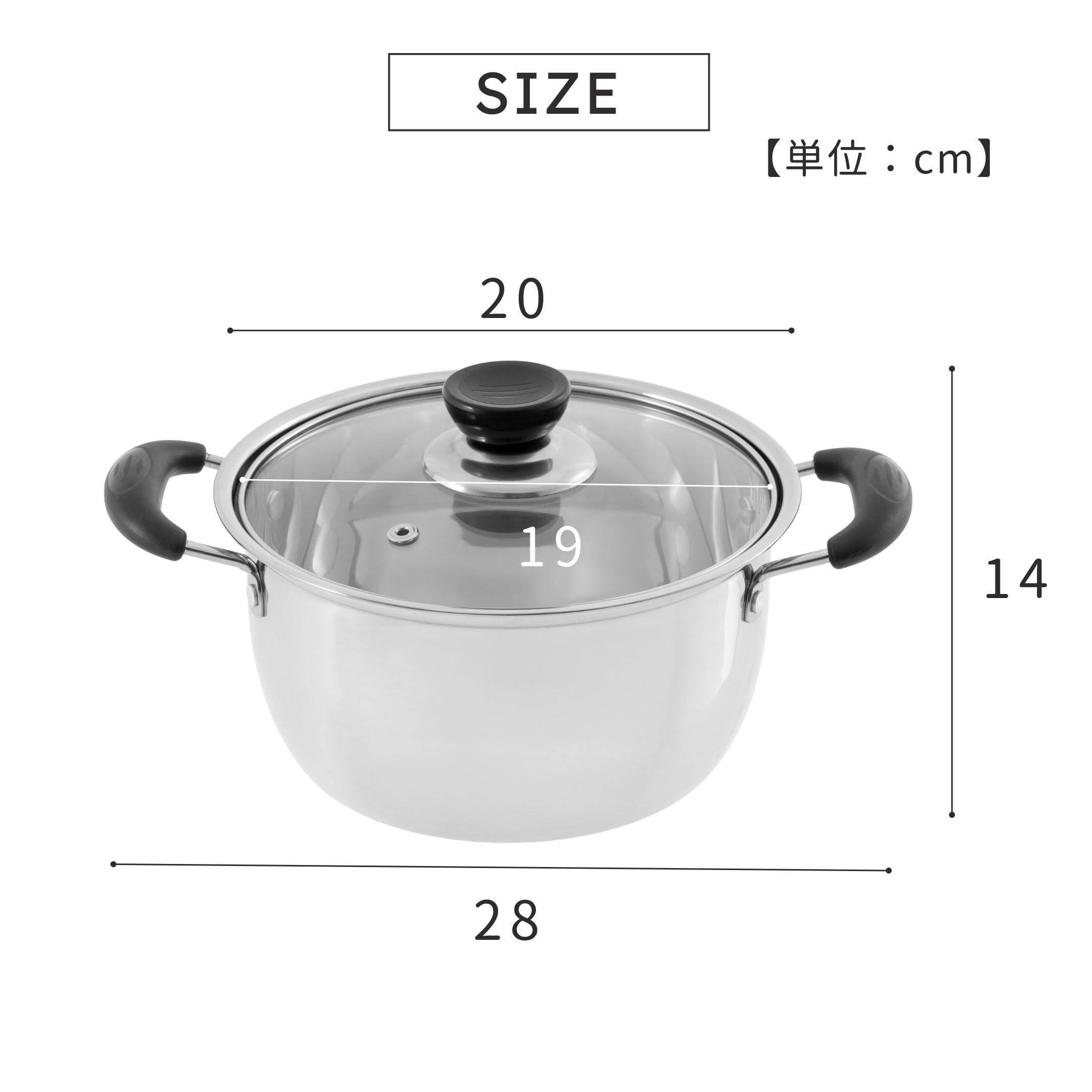 Amazon.co.jp: 武田コーポレーション 【調理・両手鍋・ステンレス