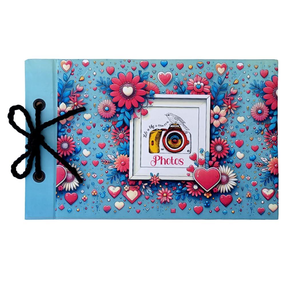 Sehaz Artworks Scrapbook | Scrap Books For Memories | Photo Album | Slam Book For Memories | Album For Photos Collection | Memory Photo Album