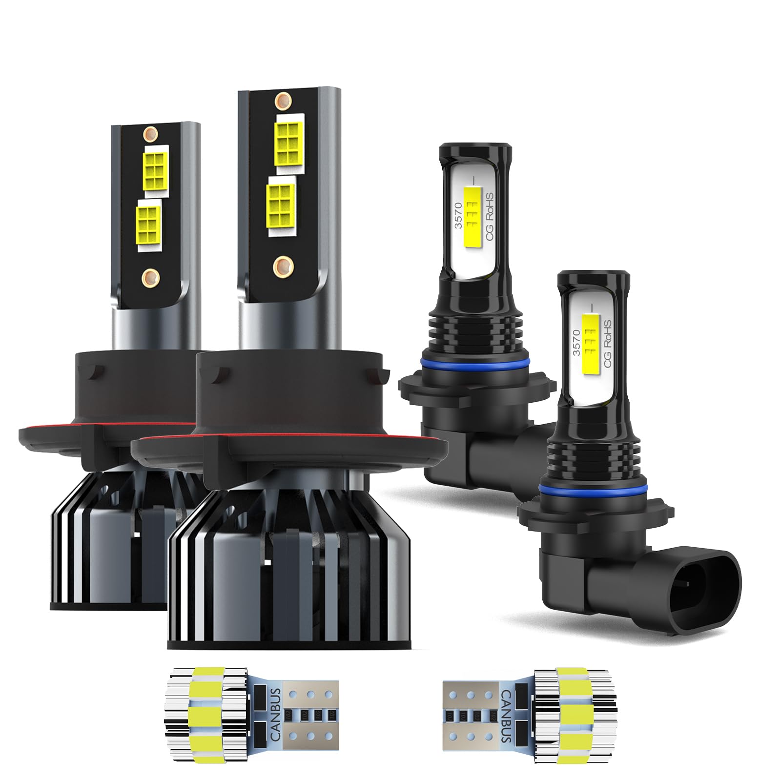 For Ford F-150 2004-2014 Light Bulbs,License Plate Lights,Plug &amp; Play,IP68 Waterproof,6 Pcs