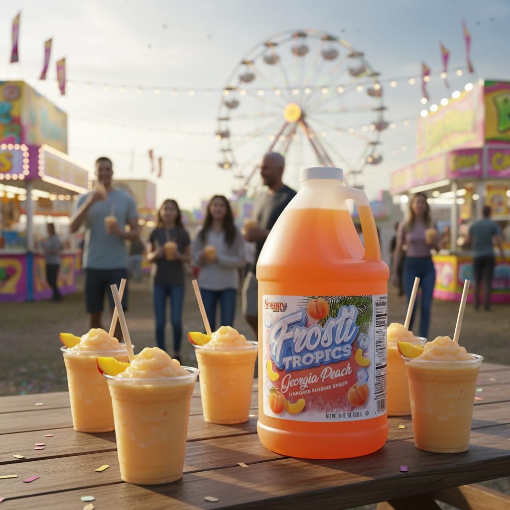 Amazon.com: Snappy Frosti Tropics Georgia Peach Slushy Mix