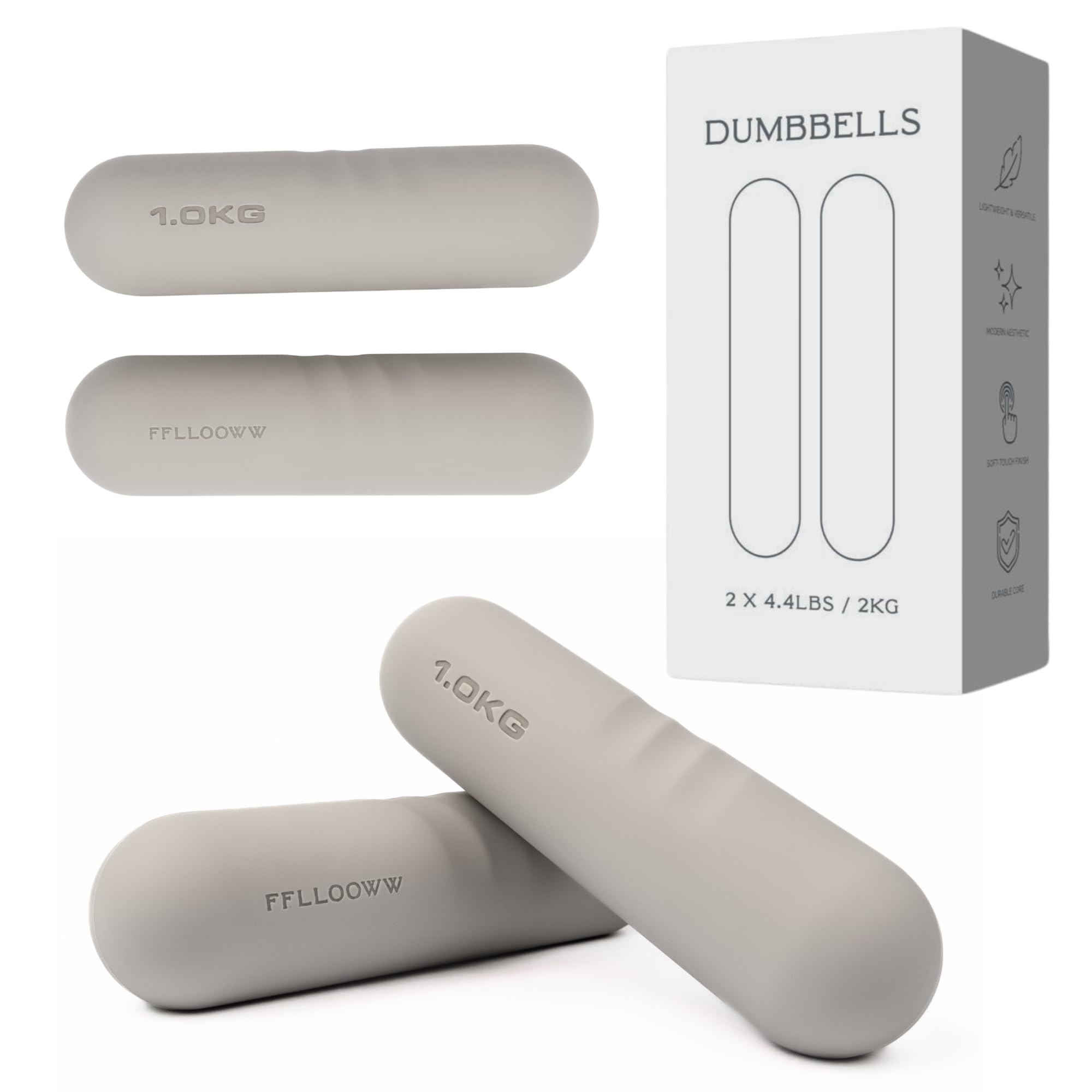 Dumbbell - Hand Weights for Exercise, Muscle Toning, Muscle Toning, Strength Building & Full Body Workout