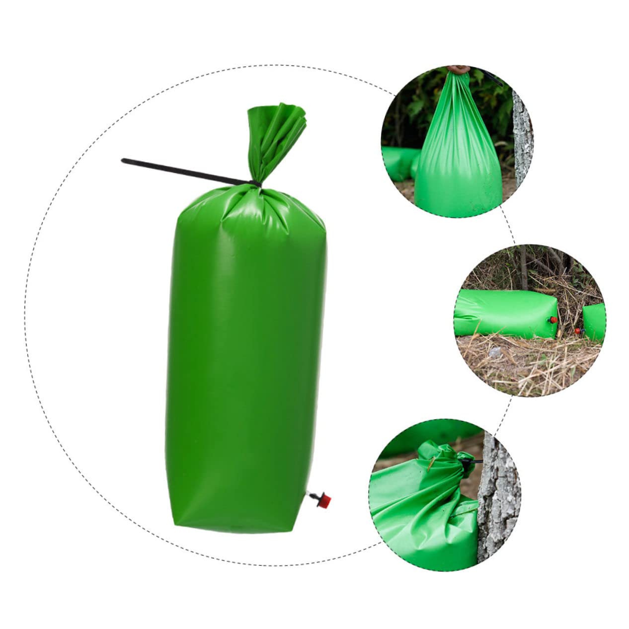 Irrigation Arbre Arbre d 10 Pièces D'irrigation à pour Arbres D'arrosage De d'arbre Jardin Arbres D'arrosage Arbres D'arrosage d'arbre Usine PVC Green