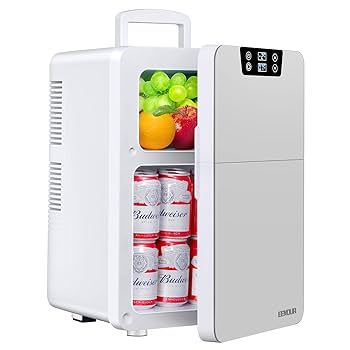 EENOUR 冷温庫 シルバー Amazon | EENOUR 冷温庫 20L ミニ冷蔵庫 ポータブル 保冷庫 小型