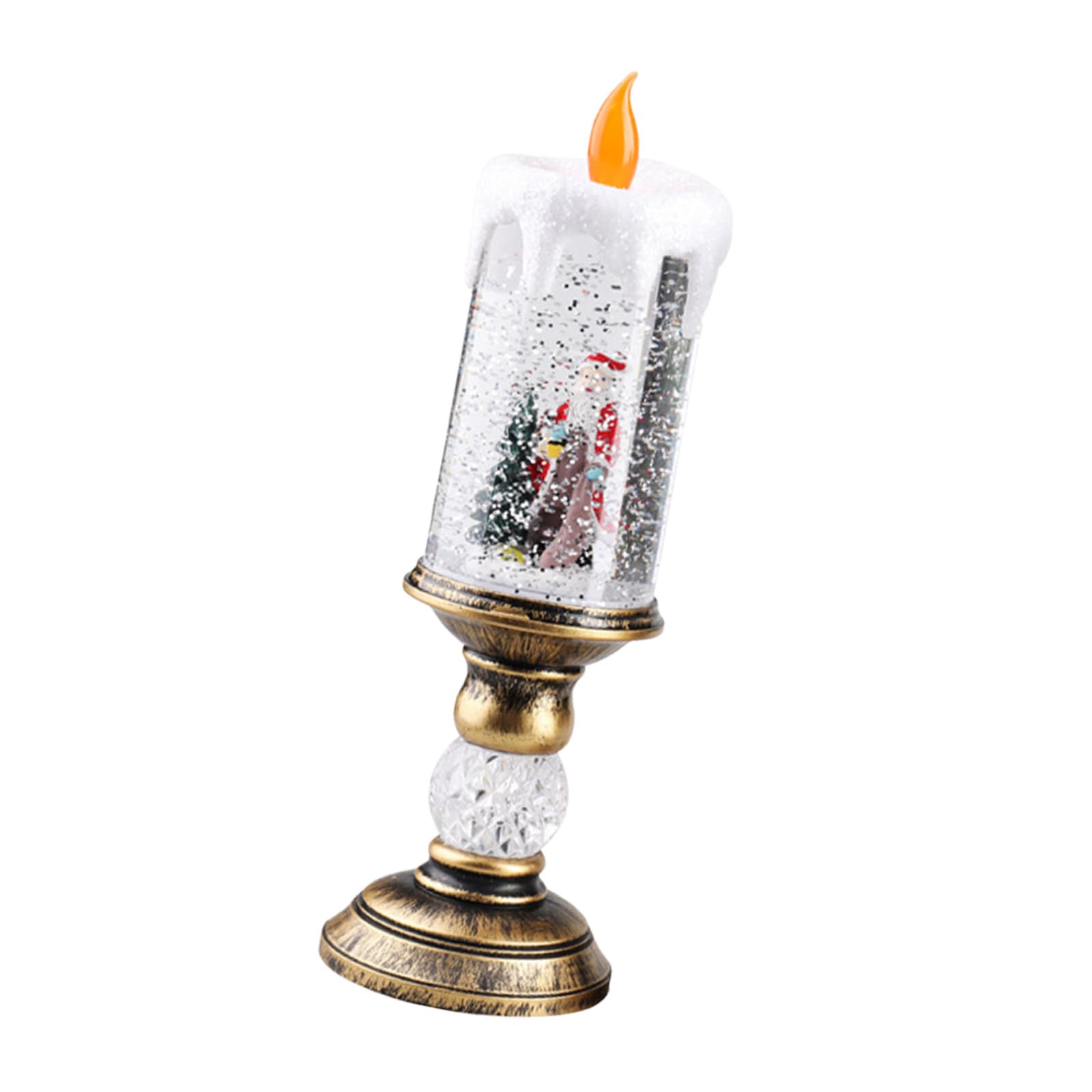 Xjdzineq Realistic Snowfalls Effect Christmas Decoration Rotating Projection Lamp Indoor Festival Decoration Snowflakes Projector Light