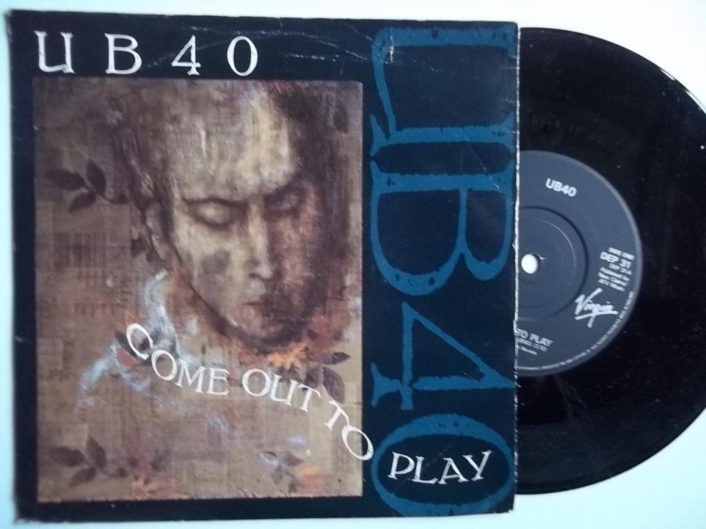 'UB40 come Out to play 7 in vinile