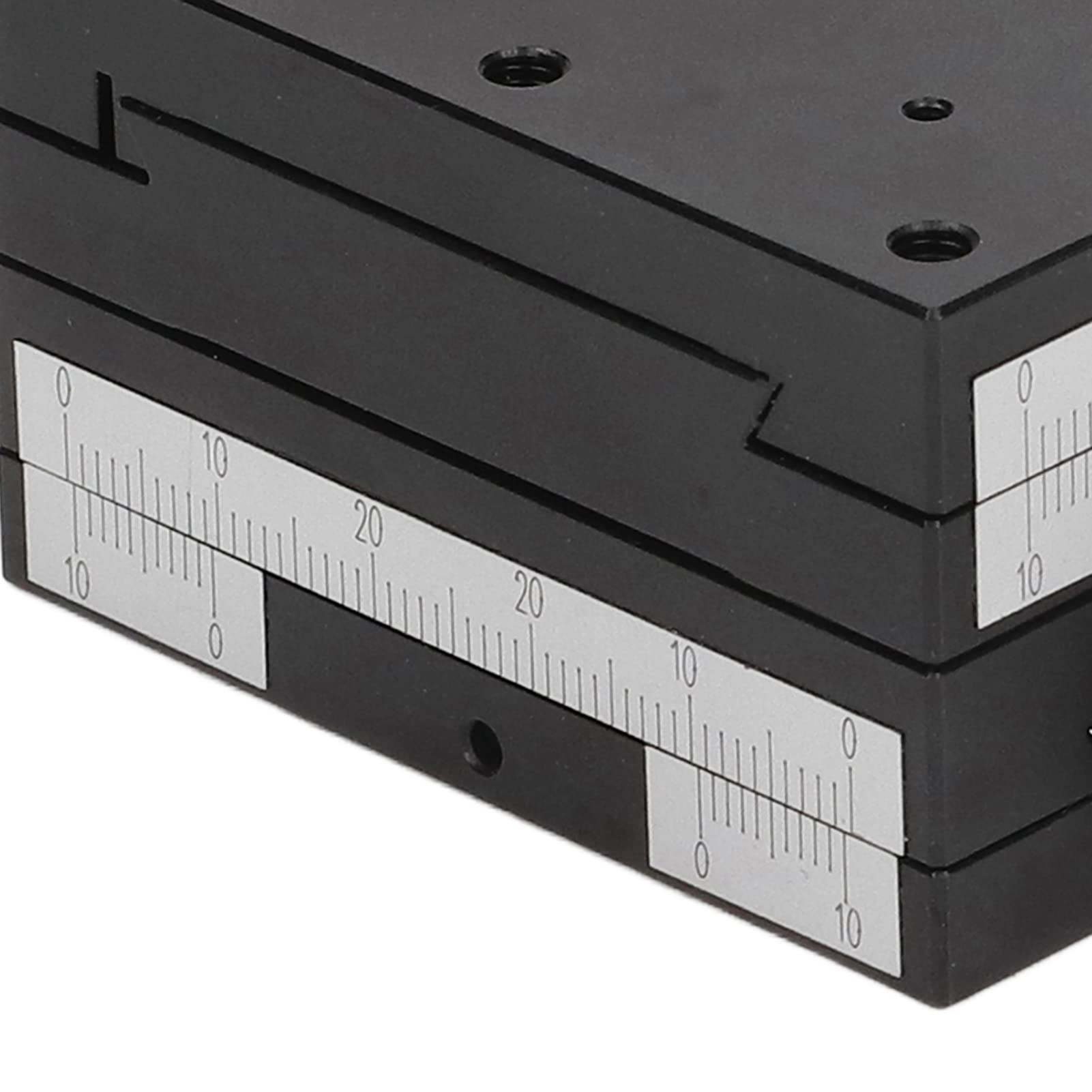 Manuelle Lineare Bühne, Schiebe Tisch aus Aluminium Legierung mit Schwarzem Eloxiertem Finish, für Präzise Labor Tests und Optische Instrumente