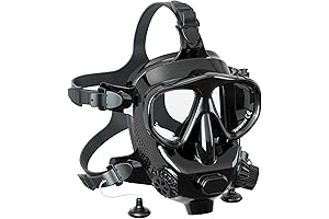 Full Face Scuba Diving Mask Enhanced Diving and Snorkeling Performance