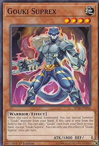 Amazon.co.jp: 遊戯王 SP18-EN018 剛鬼スープレックス Gouki Suprex