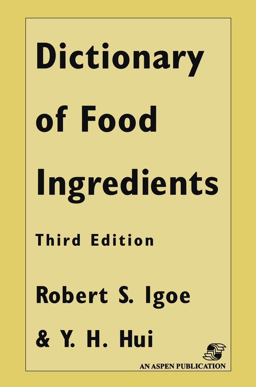 Buy Dictionary of Food and Ingredients — BookShops.in
