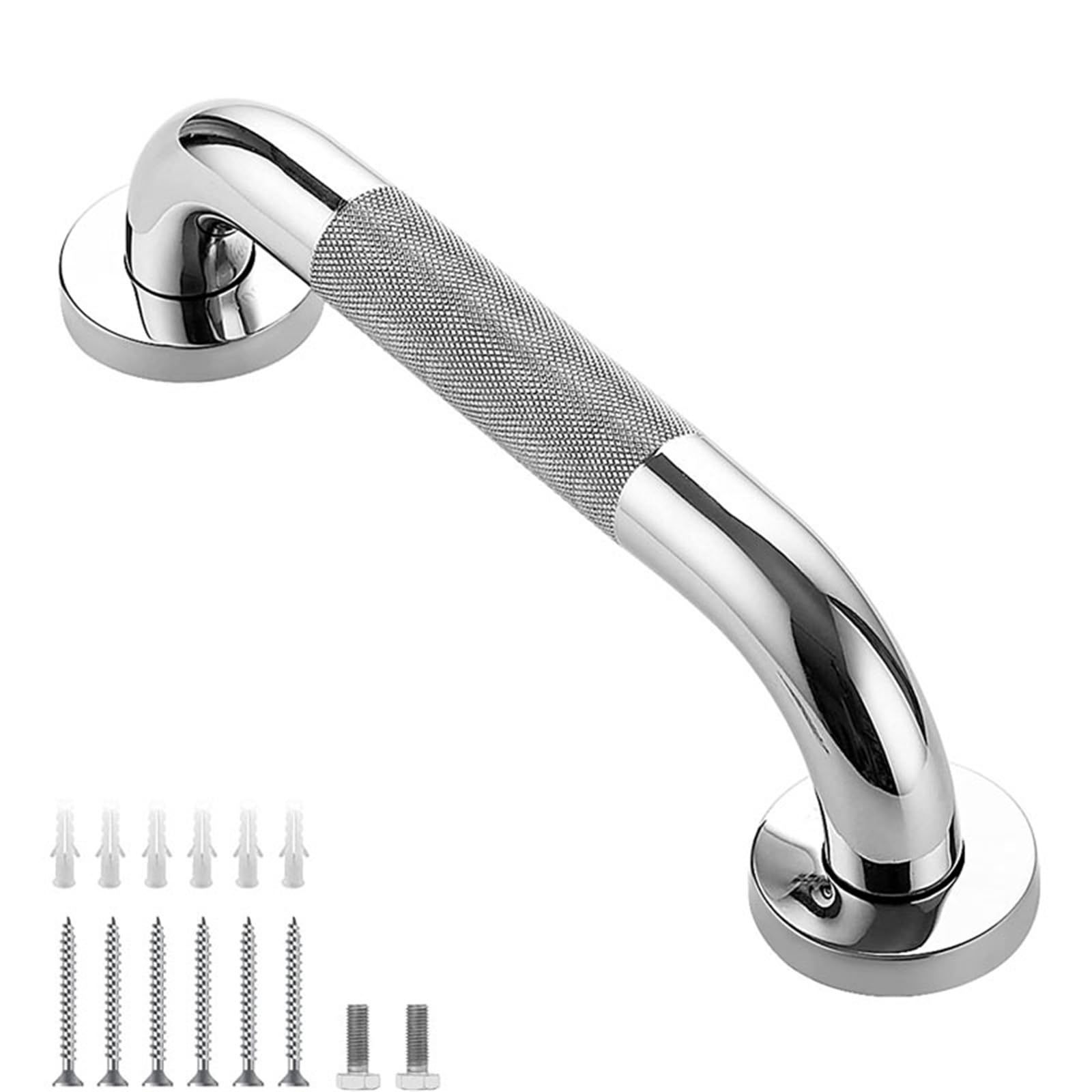 Cidegoo 30Cm Bathroom Tub Toilet Handrail Grab Bar 201 Stainless Steel 30/40Cm Anti Slip Shower Safety Support Handle
