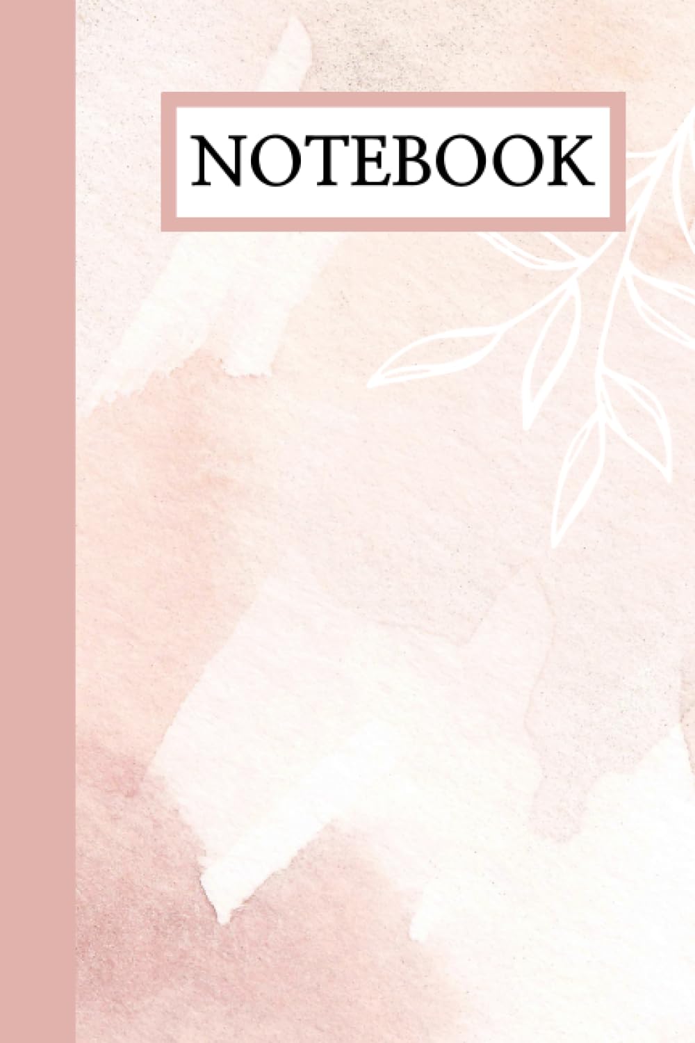 notebook: pink neutrak Abstract and tree