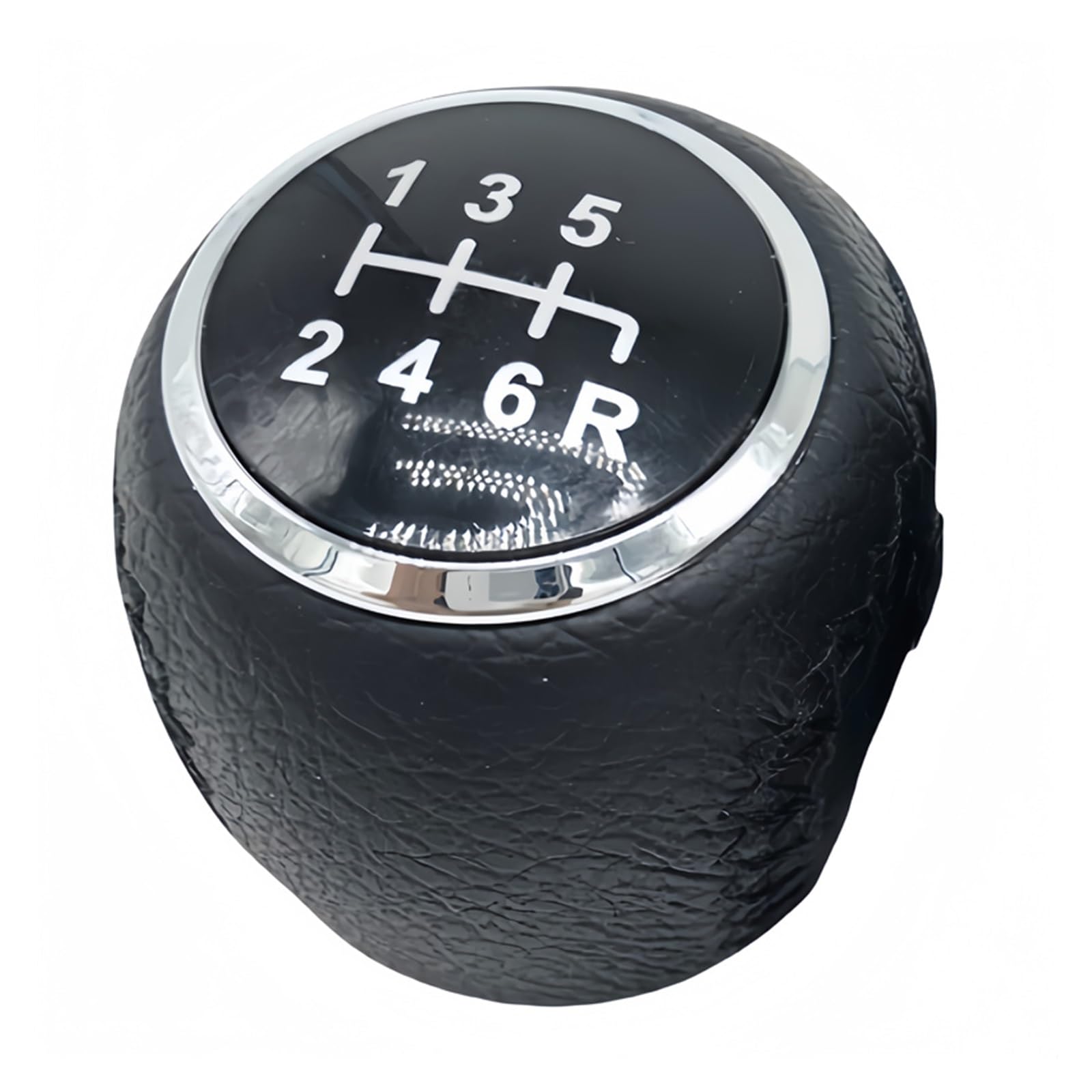 Rbevcrr K0663 Car Shift Lever Knob For Fiat For Ducato 5/6 Speed Manual Gear Shift Knob Gaiter Boot Case Stick Shifter Pen(K0663)