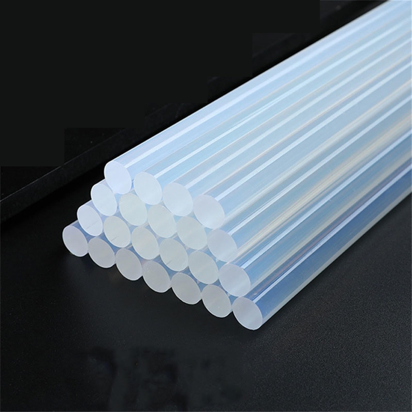 50 pezzi 11mm x 100mm Stick di colla a caldo Strumenti trasparenti for artigianato Riparazione Lega Fai da te Accessori for utensili