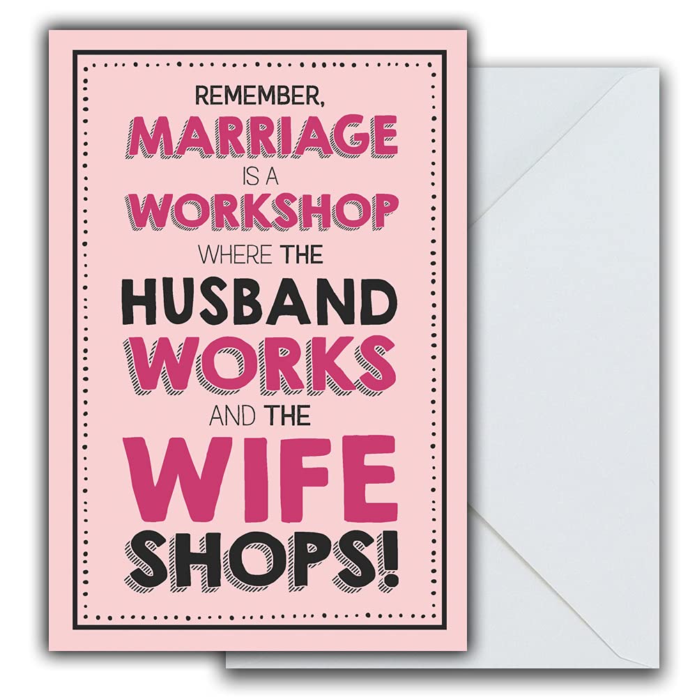 Workshop, Wedding, Greetings Card, 159x235mm