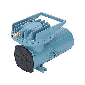 Laser Cutter Air Assist Pump, Low Vibration Smooth Edge Stable Protect Lens DC Laser Air Assist Pump 60W 80L/min for Industrial Use (MPQ?904A(DC24V))