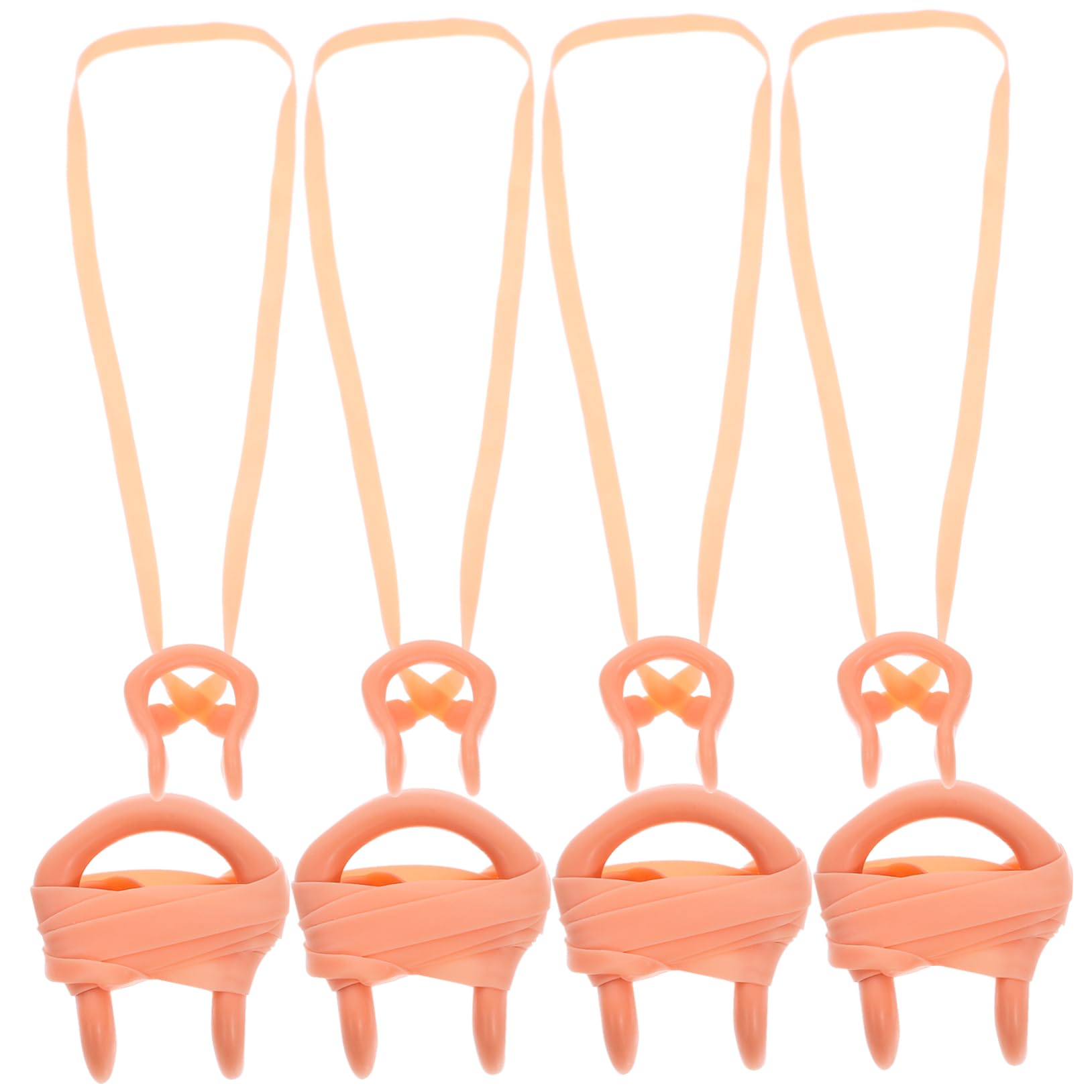 Yardwe 36 STK elastisches Band Stretch Band Waterproof wasserabdichtungen Schwimmen zubehör strechgürtel Schwimmzubehör verpackt Nasenklammer Schwimmausrüstung Nasenschiene Kind Nasenpads