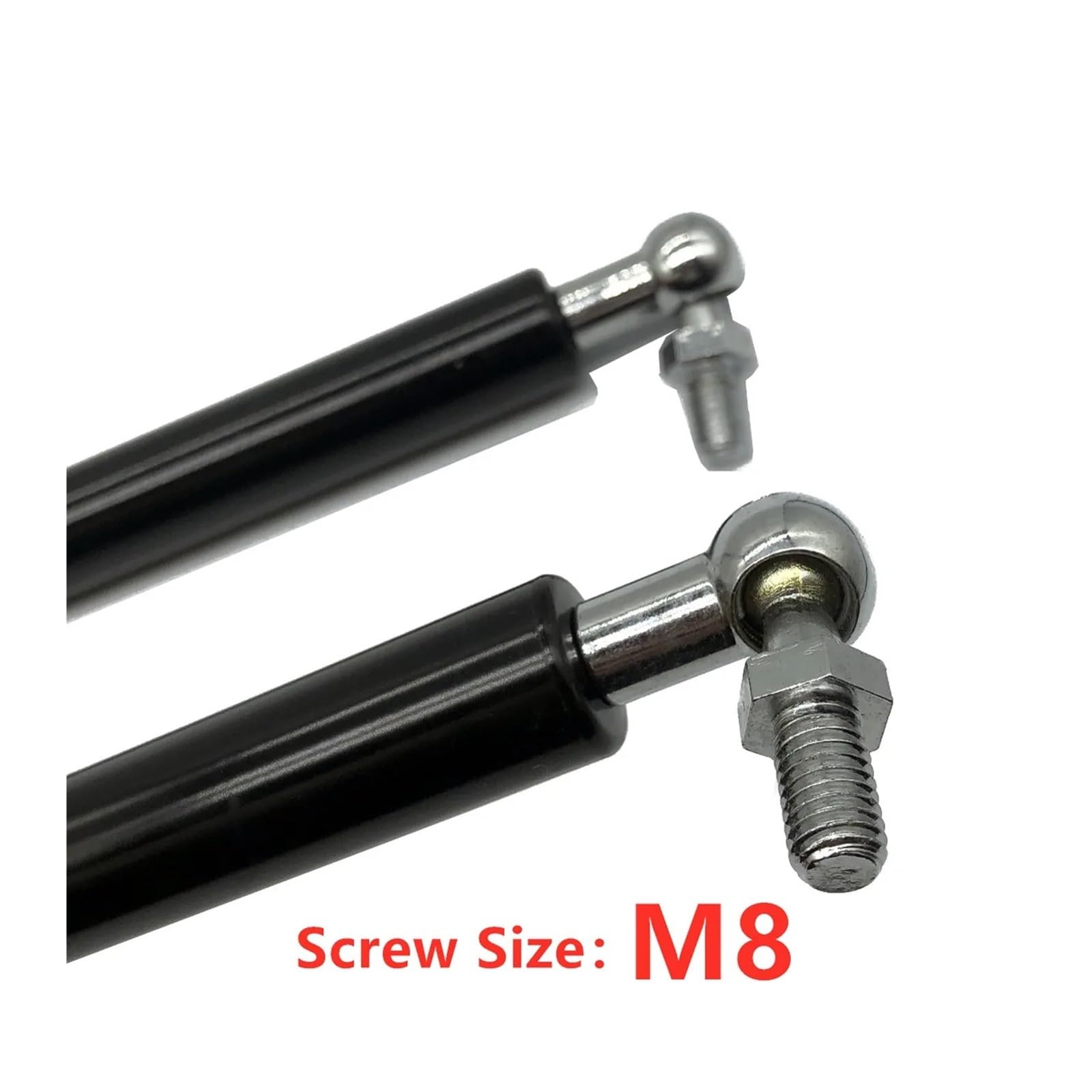 Ammortizzatori Gas 2 Pezzi Ammortizzatori Universali Auto Cofano Anteriore Posteriore Portellone Bagagliaio Sollevamento 300-600mm 200N Molle Gas(550mm)