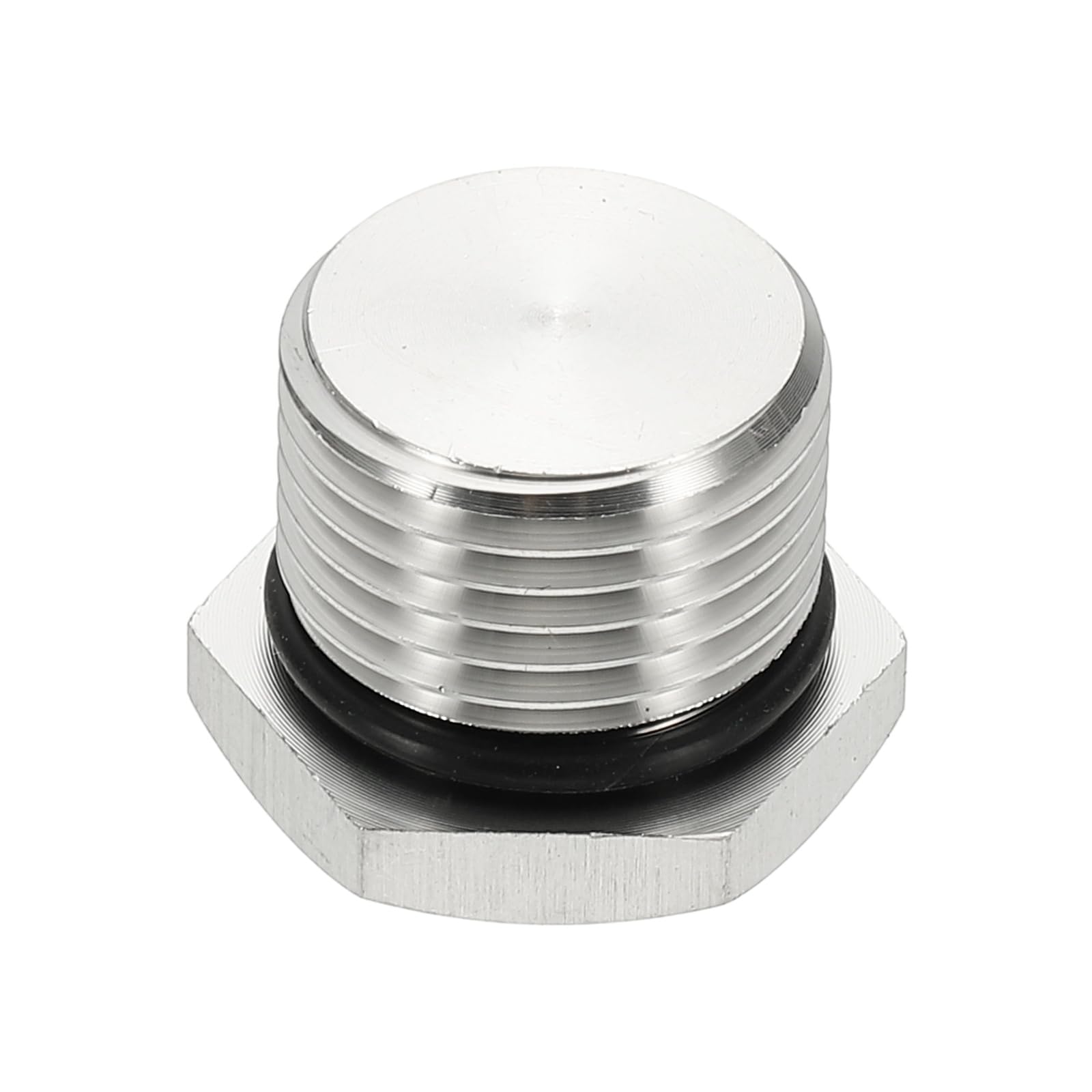 Conector de tubería de acero inoxidable 304 G1/2 macho BSPP con rosca hexagonal exterior 8