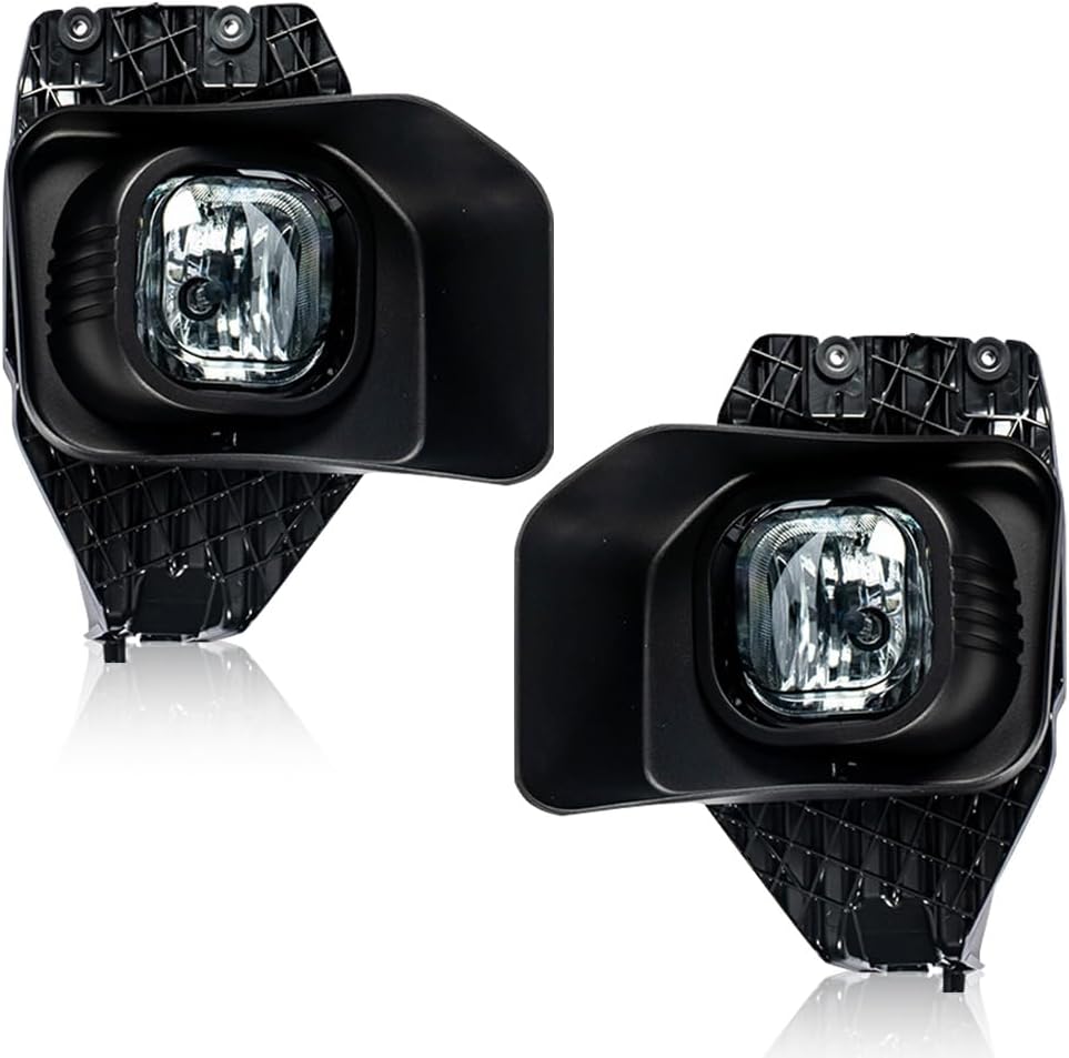 Front Smoky Lens Fog Light, Compatible with 2011-2016 Ford F250 F350 F450 F550 Super Duty Fog Lamps with Harness faros antiniebla, neblineros para autos delantero