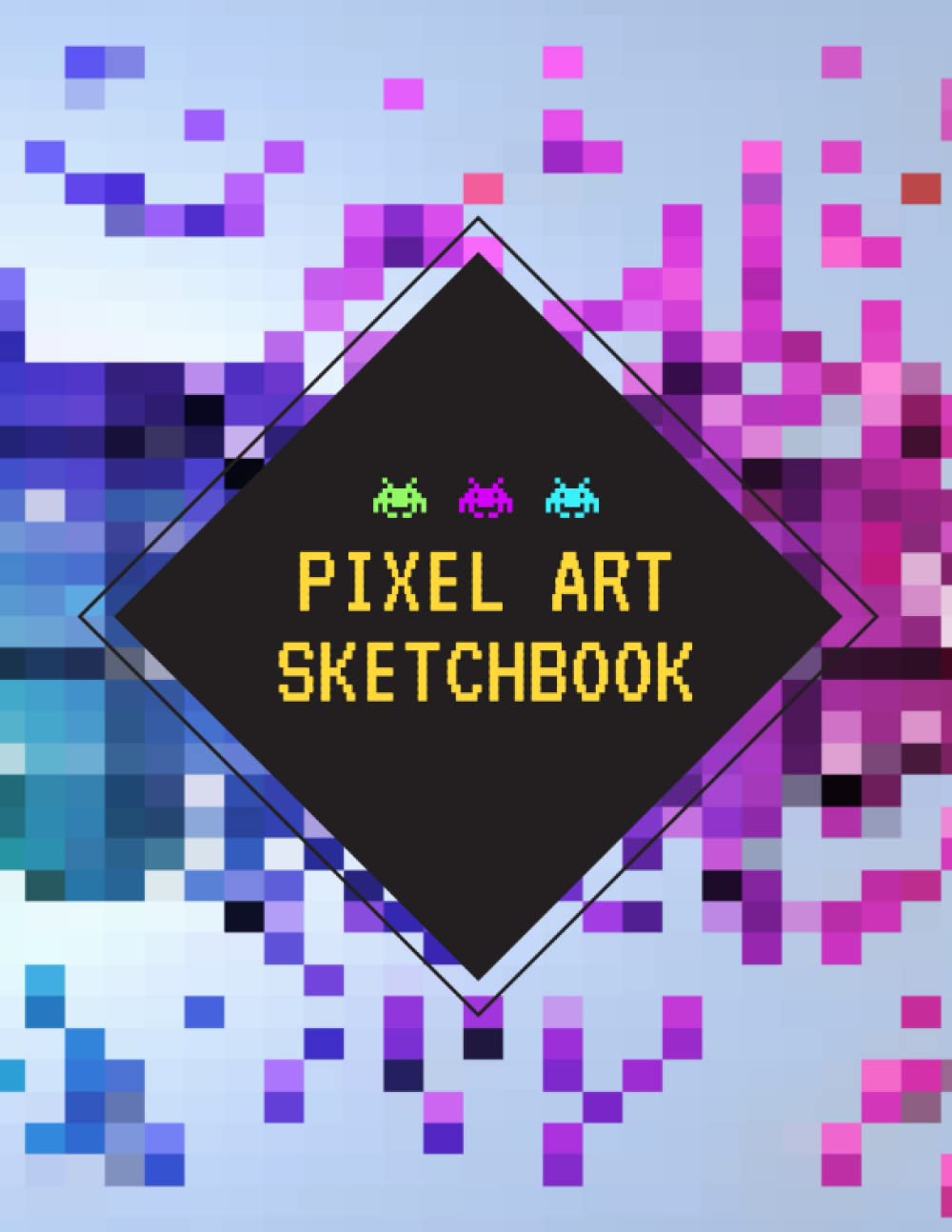 Buy Pixel Art Sketchbook Pixel Art Book with Gridded Pages to Create