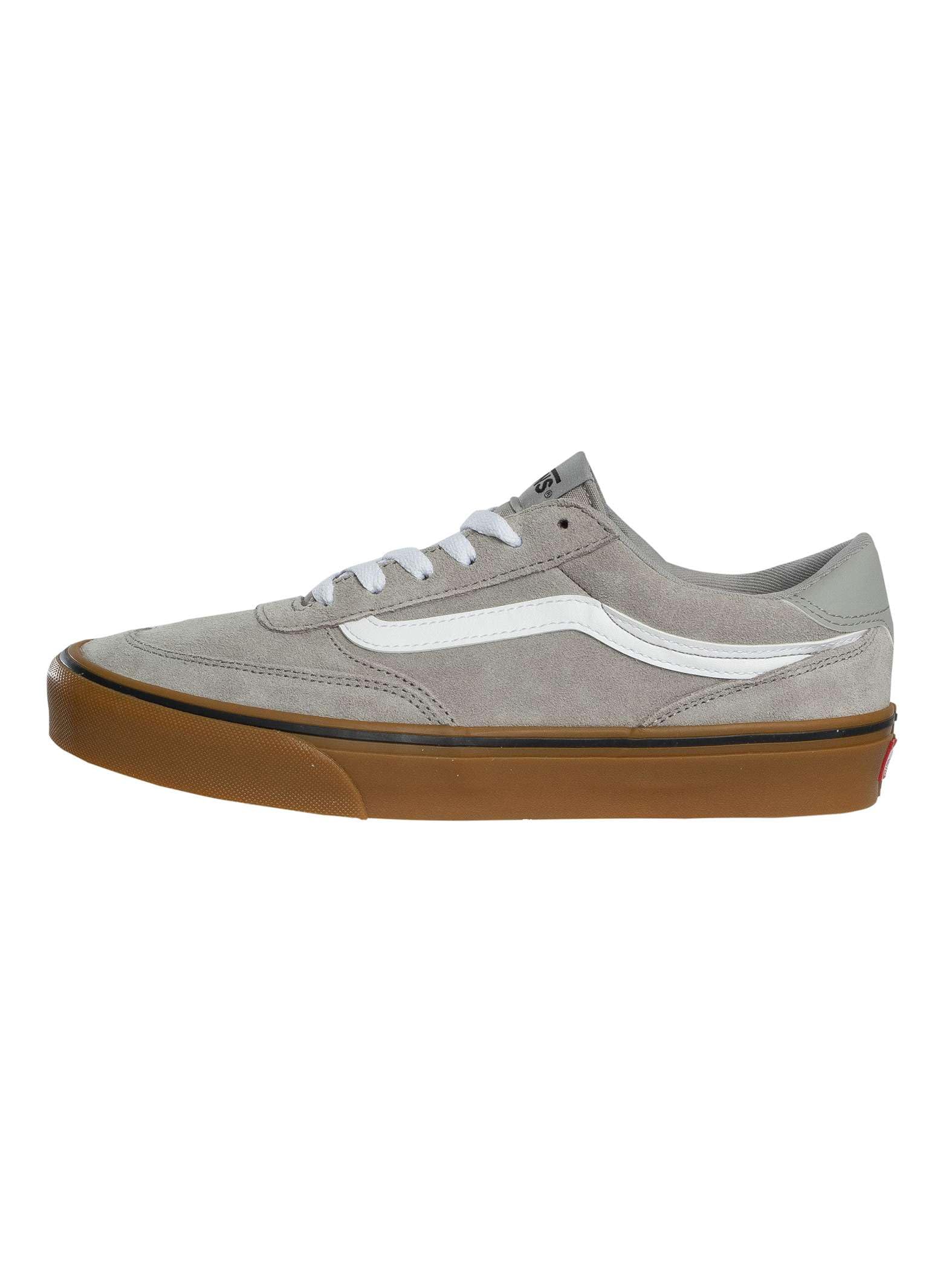 Vans Uomo Scarpe da Ginnastica in Tela Brooklyn, Black/Gum