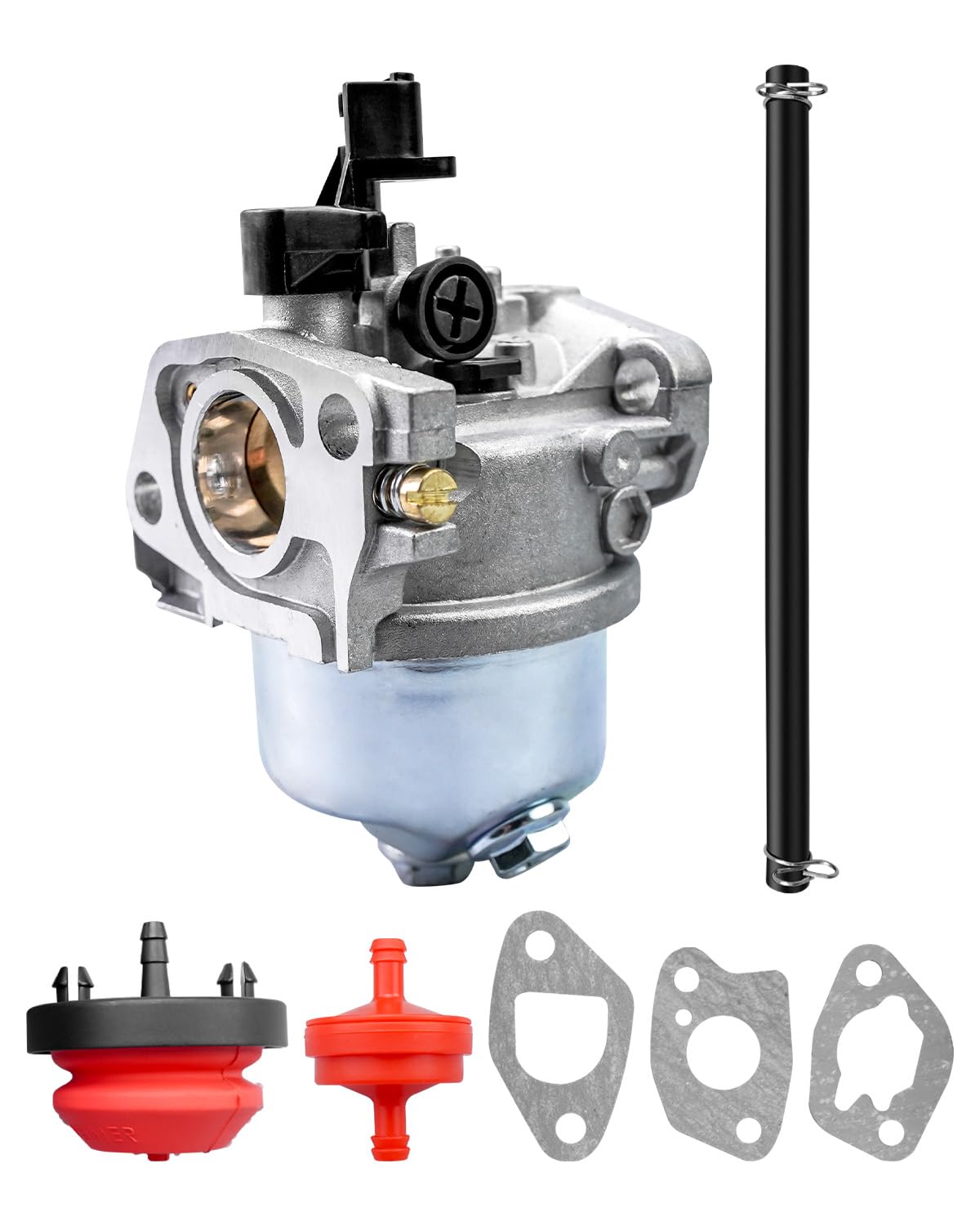 Carburetor Fit for Yard 951-10881 MTD 20" Walk Behind Mowers 132cc Engine, Lawn Mower Carb Tune Up Kit