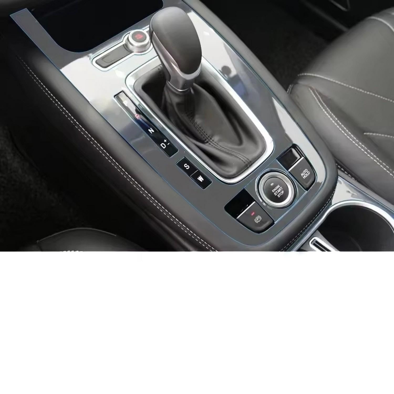 Film transparent TPU voiture Jetour X70 protection console centrale auto-cicatrisante