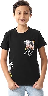 تيشرت بادجز للأولاد من اندورا بتصميم غربي 37S24B30307